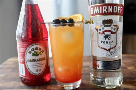 Vodka Sunrise Cocktail Drink Recipe Dobbernationloves