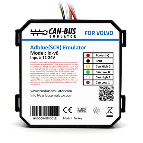 Volvo Euro Adblue Scr Emulator Can Bus Emulator