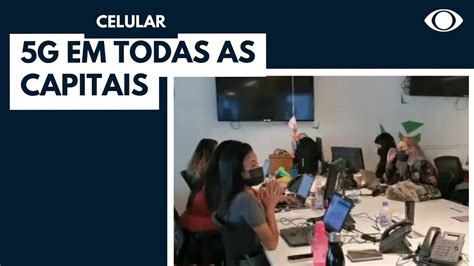 Todas as capitais do país têm sinal 5G YouTube