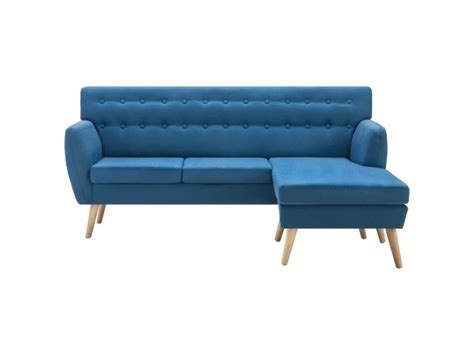 Canap D Angle Canap Scandinave Sofa Rev Tement En Tissu