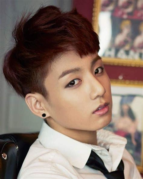 Imagine Jungkook Having This Hairstyle Again But Now With A Much More Mature Face And Sharp Jaws