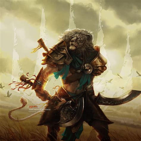 Of The Week Ajani Mentor Of Heroes MAGIC THE GATHERING Magic The