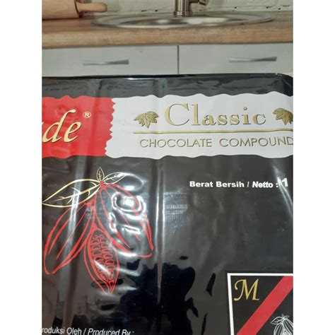 Jual Coklat Dark Chocolate Compound Mercolade Classic 1kg Shopee