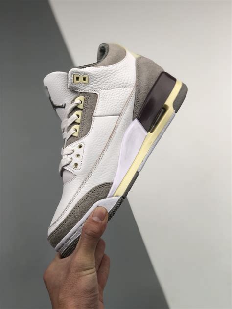 P380 A Ma Maniére X Air Jordan 3 Medium Grey Aj3反毛皮 米白灰 Gdf档口 潮流干货