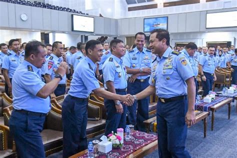 Entry Briefing Kasau Terwujudnya TNI AU Yang AMPUH Progresif Jaya