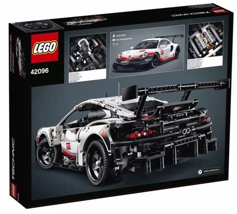 LEGO Technic 42096 Porsche 911 RSR & 42095 Remote-Controlled Stunt ...