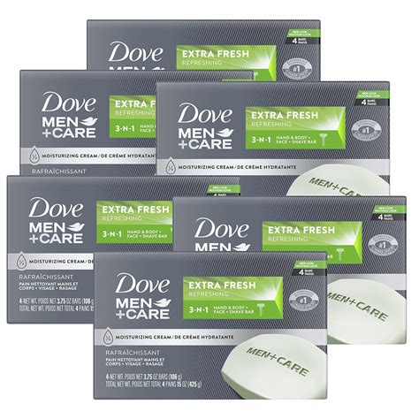 Dove Men Care Bar 3 In 1 Cleanser For Body Face And