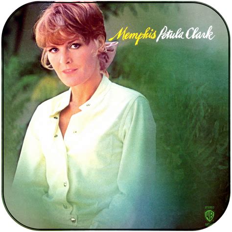 Petula Clark Memphis Album Cover Sticker Album Cover Sticker