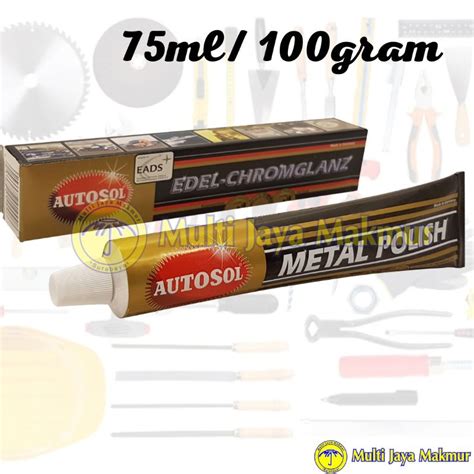 Jual Autosol Metal Polish 100 Gr Original Pembersih Pengkilap Logam