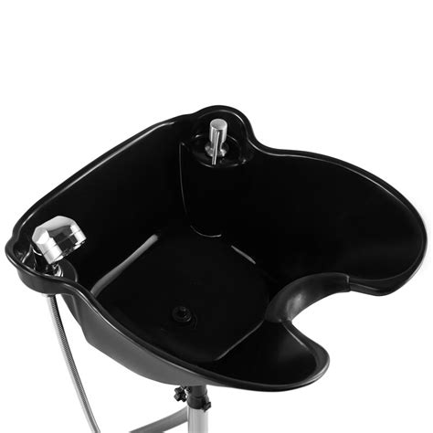 Artist Hand Shampoo Bowl Portable Salon Sink With Adjustable Height And