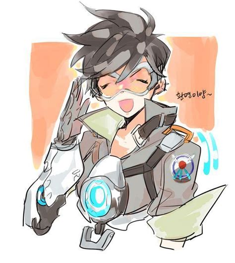 Overwatch Tracer Overwatch Comic Area 57 Tracer Fanart Tomboy Art