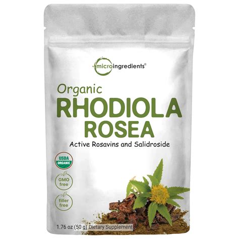 Best Rhodiola Supplement Organic Rhodiola Powder For Tea And Tincture Micro Ingredients