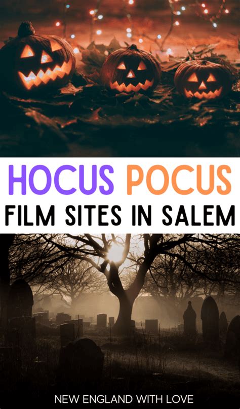 How To Find The Hocus Pocus Filming Locations In Salem Ma Map