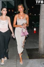 Kara Del Toro Sexy Seen Flashing Her Nude Tits At The Revolve Clothing Store Event In La Aznude