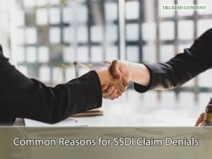 Understanding SSDI Claim Denials In California Workers Compensation