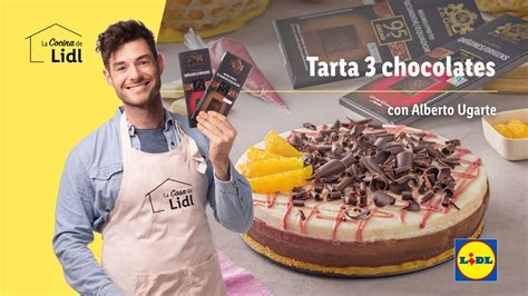 Tarta tres chocolates Recetas de Postres Lidl España YouTube