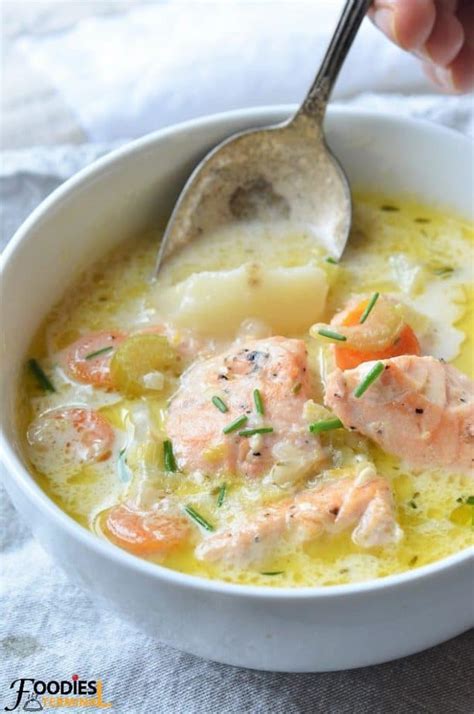 Alaskan Salmon Chowder Healthy Salmon Chowder In Instant Pot Video