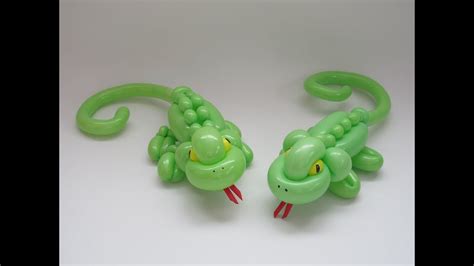 Lizard Balloon Tutorial Video 89 Balloontube With Graham Lee