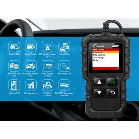 Obd Tech Launch Creader Full Obd Code Reader Diagnostic