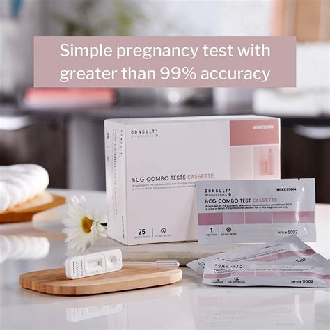 Mckesson Rapid Pregnancy Test Consult Hcg Urine Or Serum Test Indivi Wasatch Medical Supply