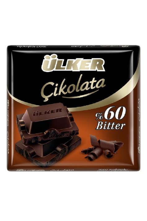 Ülker Çikolata Bitter 60 Kare 60gr X 36 Adet Fiyatı Yorumları Trendyol