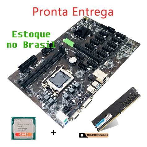 Placa M E De Minera O Btc B Pcie Slot Para Placas Gr Ficas