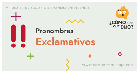 41 Ejemplos De Pronombres Exclamativos Full Mercio Mapa Porn Sex Picture