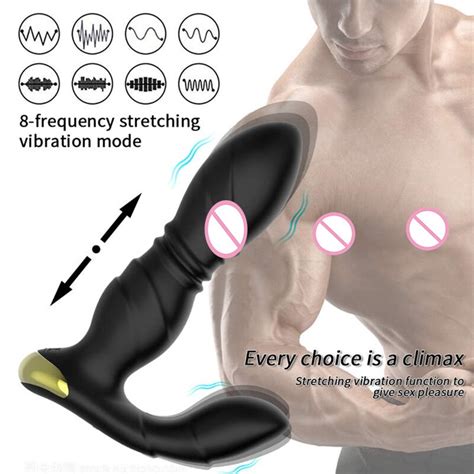 Plug anal grande cavalo vibratório para mulheres Expansão anal