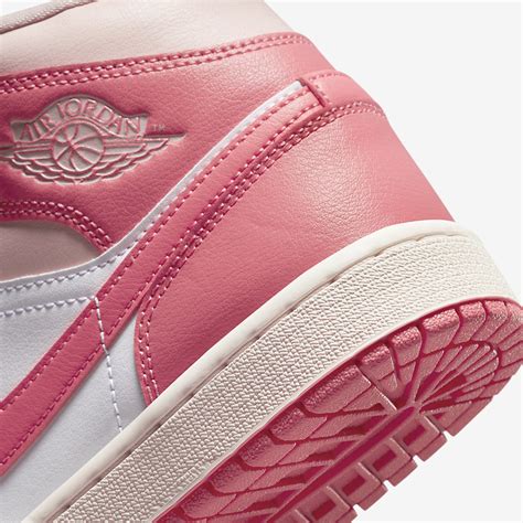 Air Jordan 1 Mid “strawberries And Cream” Bq6472 186 Nice Kicks