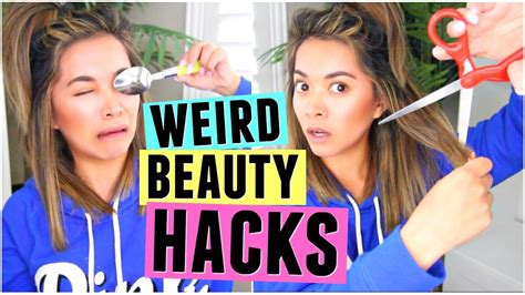 6 Weird Beauty Hacks That Actually Work Youtube