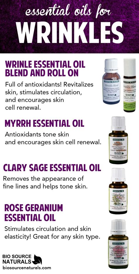 3 Best Essential Oils For Wrinkles Anti Aging Essential Oils Oils