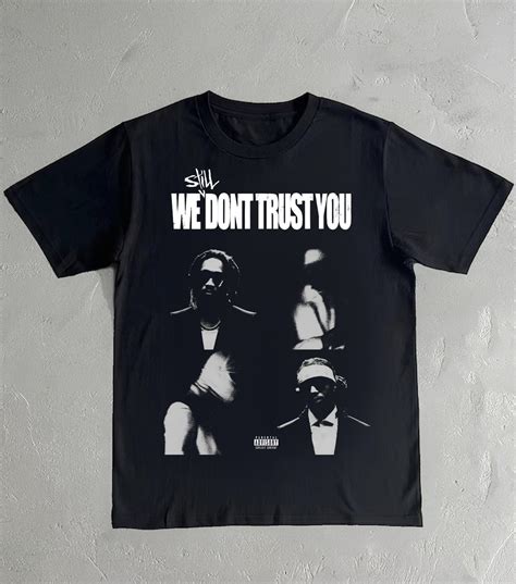 Future X Metro Boomin Still We Dont Trust You Album T Shirt Future