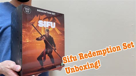 UNBOXING Sifu Redemption Set EN Sub Remarks Game NOT Included