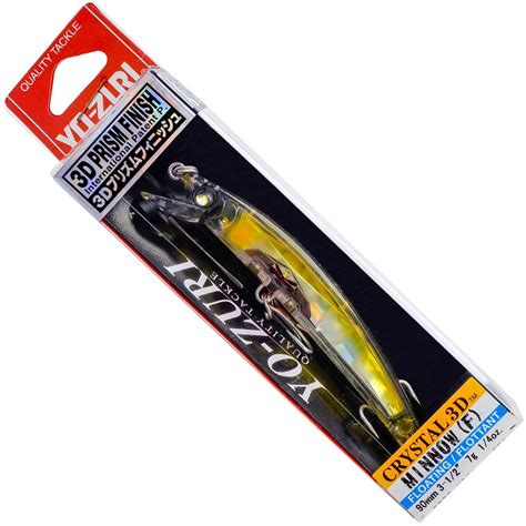 Isca Artificial Yo Zuri Crystal 3d Minnow F976 9cm 7gr