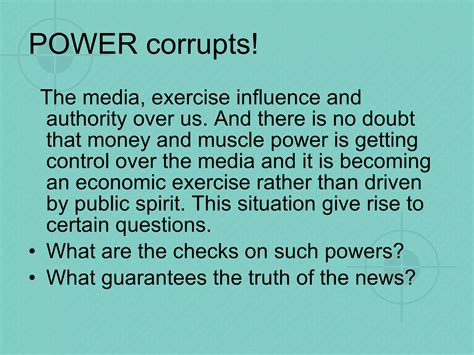 Role Of Media In Democracy PPT