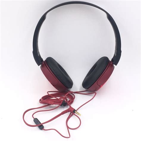 Fone De Ouvido Sony Mdr Zx310ap Vermelho Cb Acessórios