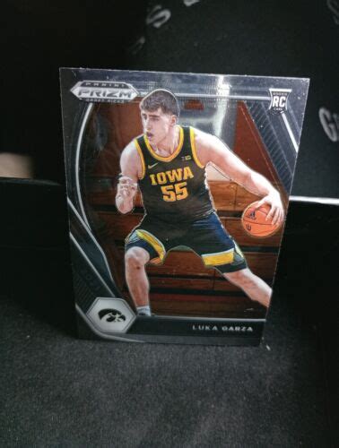 Luka Garza Rookie Card Panini Prizm Draft Picks Iowa Detroit