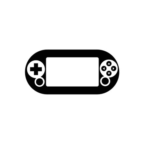 Free Handheld Nintendo Line Art Icon Mediamodifier