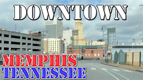 Memphis Tennessee 4k Downtown Drive Youtube