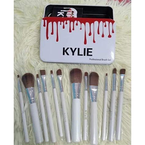 Kylie 12-Piece Set Professional Cosmetic Blending Makeup Brushes Set ...