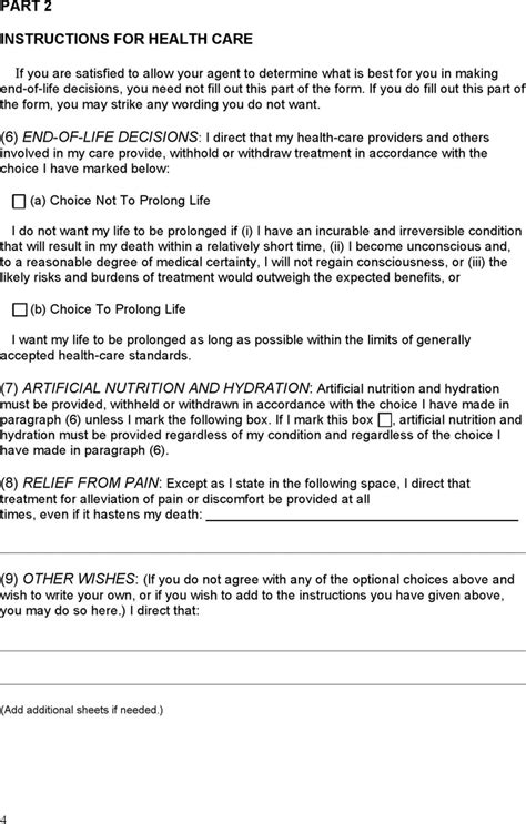 Free Mississippi Medical Power Of Attorney Form Pdf 339kb 7 Page