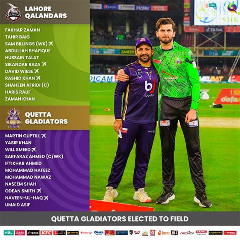 Pakistansuperleague On Twitter Toss Update Teamquetta Win The