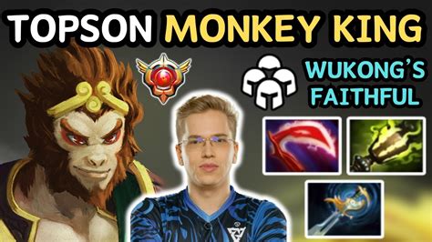 A Topson Monkey King Midlane Gameplay Signature Hero