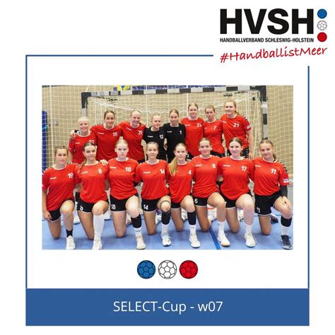 Handballverband Schleswig Holstein Erster Spieltag Beim SELECT Cup