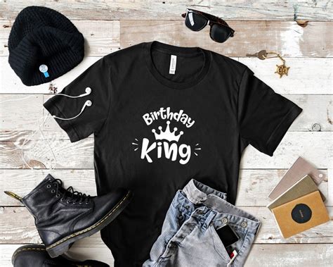 Birthday King Svg Png Eps Dxf Cut Files Etsy