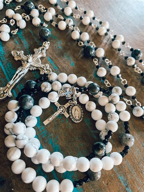 Stretch Rosary Bracelet Customizable Catholic Gift Etsy