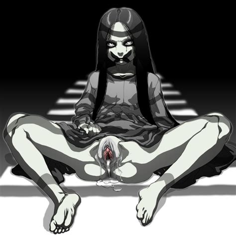 Rule 34 Black Hair Emilia Pacify Exposed Pussy Ghost Girl Horror Pacify Videogame White