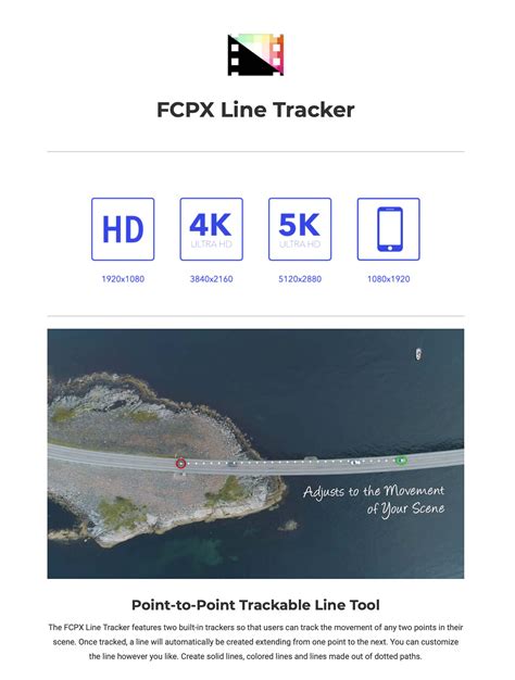 Developers At Pixel Film Studios Announce FCPX Line Tracker For Final