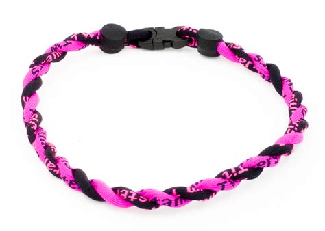 Customized Phiten Necklace Pink / Black » RallyRope