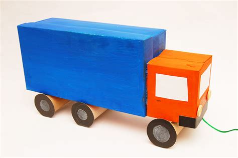 How To Make A Truck Out Of A Cardboard Box At Milla Stelzer Blog